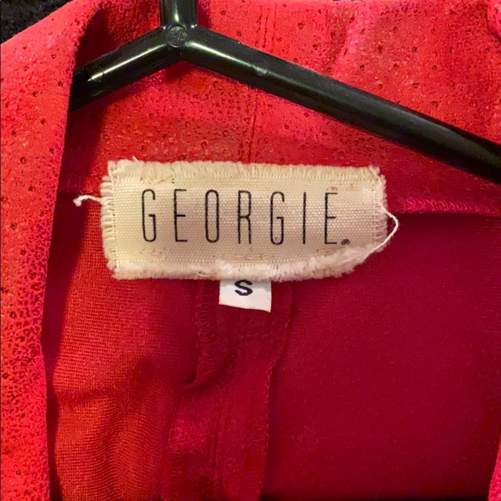 Red Suede jacket - Picture 3 of 5
